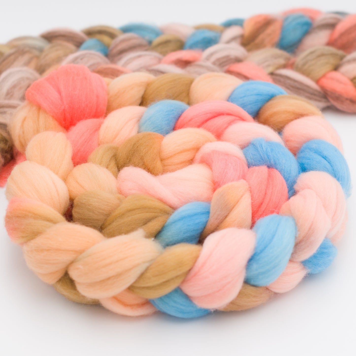 Poolside Sunset 6oz Targhee Fiber Top