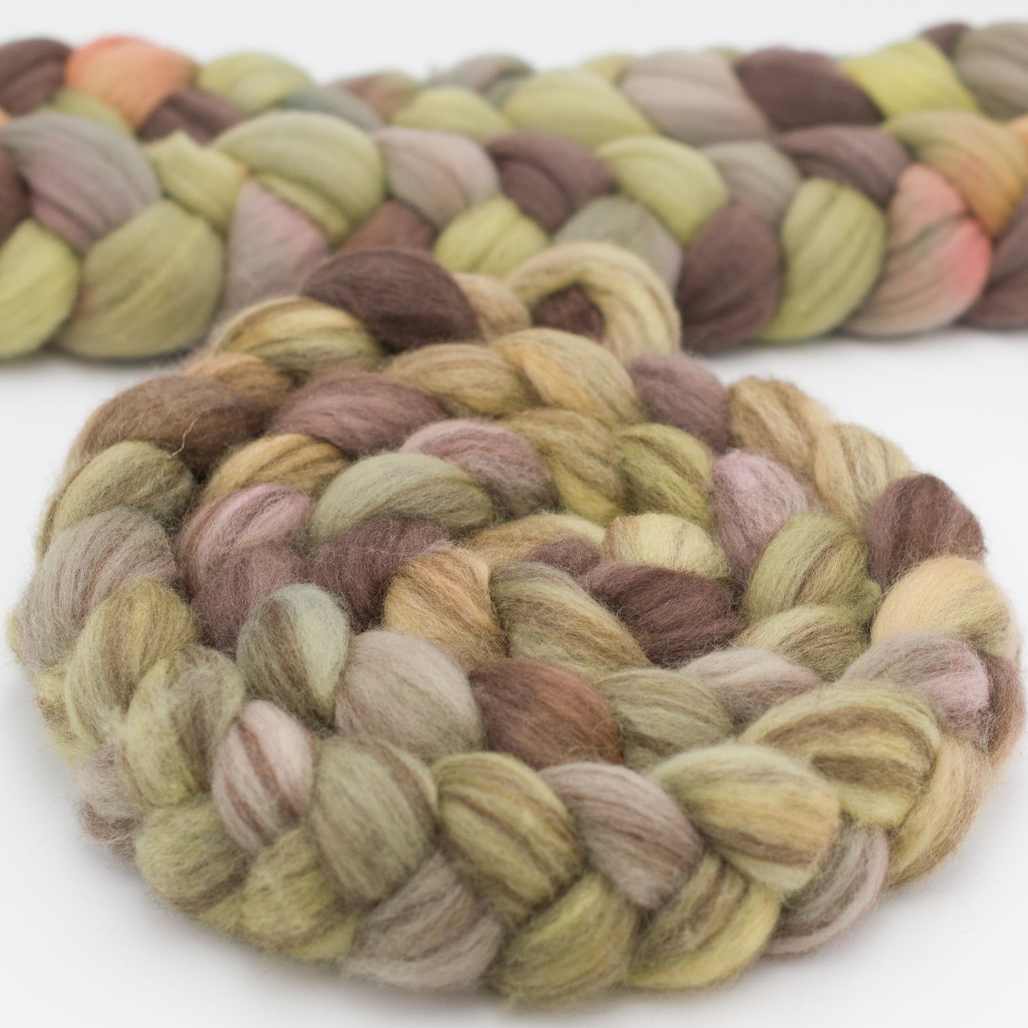 Sprites of the Forest 6oz Cinna Roll BFL Fiber Top